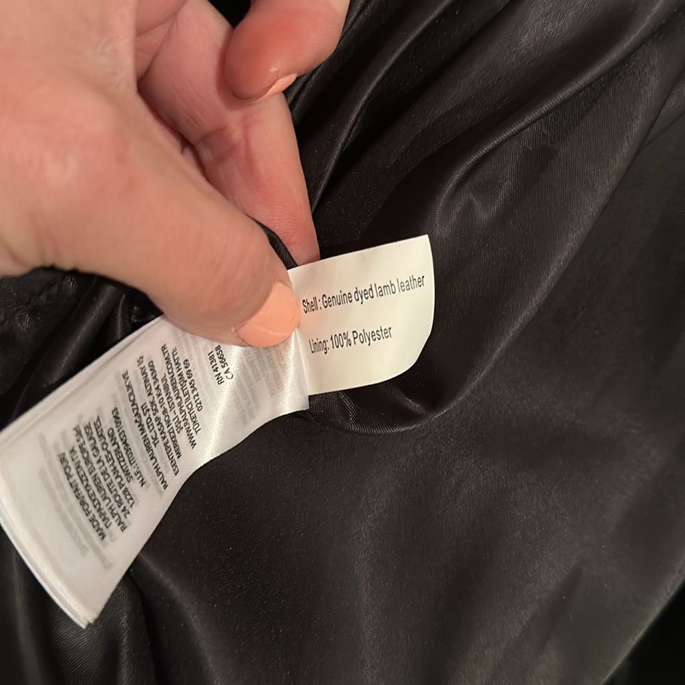 Gorgeous Ralph Lauren leather jacket - Picture 10 of 10